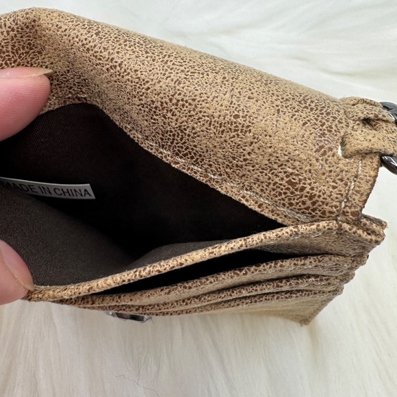 Khaki Apricot Card Serena Wallet - Picture 5 of 6